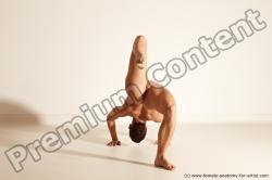 Modern Aerobic reference poses of Estera